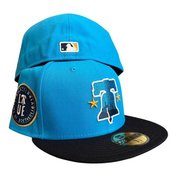 New Era Philadelphia Phillies City Connect Metallic 59FIFTY Fitted Hat Cap - Picture 2 of 9